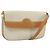 GUCCI Micro GG Supreme Schultertasche aus PVC-Leder Weiß Auth mr903