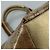 Borsa a mano GUCCI GG Crystal Sherry Line Grigio Oro Marrone Auth mr876 D'oro - vista 11