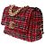 Borsa CHANEL Chanel 19 in Tweed Rosso - 102361 - vista 5