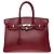 Hermès HERMES Birkin 35 Bag in Red Leather - 102374 - view 2