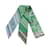 Hermès Hermes Twilly Eperon d'Or Scarf Multiple colors Green Silk  ref.1946016