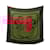 Hermès Écharpe Hermes Carré 90 BRIDES de GALA Soie Marron Rouge  ref.1946062