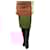 Autre Marque Tan Cloro leather midi skirt - size UK 8 Brown  ref.1946179