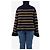 Khaite Suéter de cashmere listrado azul escuro e bege - tamanho M - vista 2