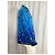 Camicia a colletto convertibile stampata Loewe in seta blu - vista 7