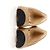Timeless Pumps Punta CC Chanel in Pelle Dorata D'oro - vista 5