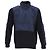 Prada Windbreaker aus marineblauer Wolle und Nylon - Ansicht 3