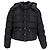 Jaqueta acolchoada com capuz em down Prada Sport em nylon preto - vista 5