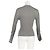 Roland Mouret Rippenstrick Langarmoberteil aus grauem Polyester - Ansicht 4