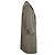 Ami Single-Breasted Coat in Grey Wool - view 2
