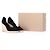 Reformation Camille Wedge con lacci in suede nero - vista 14