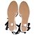 Reformation Camille Wedge con lacci in suede nero - vista 3
