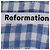 Reformation Set Top e Mini Gonna Ethel Two Piece in Lino Blu Chiaro - vista 7