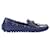 Louis Vuitton Gloria Flat Loafers in Blue Leather  ref.1947001