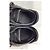 Sneakers basse Louis Vuitton in pelle nera e camoscio Nero - vista 13