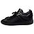 Sneakers basse Louis Vuitton in pelle nera e camoscio Nero - vista 2