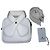 Borsa Courreges Loop in pelle bianca Bianco