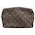 Louis Vuitton Truth Toilette 23 Marrom Lona  ref.1947366