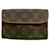 Louis Vuitton Pochette florentine Brown Cloth  ref.1947495