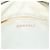 CHANEL Bolsa de Ombro Matelassé de Couro Branco Dourado CC Auth bs20903 - vista 15