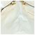 CHANEL Bolsa de Ombro Matelassé de Couro Branco Dourado CC Auth bs20903 - vista 17