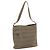 Borsa a spalla Vala in tela marrone Salvatore Ferragamo Auth bs20980