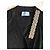 Verzierte schwarze Prada-Cardigan IT38 - Ansicht 3
