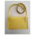 Hermès Borsa HERMESNAP Laccata Giallo - vista 2