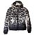 Moncler Saby Daunenjacke Schwarz Weiß