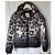 Moncler Saby Daunenjacke Schwarz Weiß - Ansicht 2