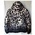 Moncler Saby Daunenjacke Schwarz Weiß - Ansicht 3