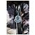 Moncler Saby Daunenjacke Schwarz Weiß - Ansicht 6
