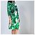 Dolce & Gabbana Jacke Bananenblatt Print Weiß Grün - Ansicht 12