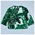 Dolce & Gabbana Jacke Bananenblatt Print Weiß Grün - Ansicht 3