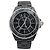 Chanel-Uhr, 'J12', schwarze Keramik, Stahl.