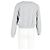 Grauer Baumwollpullover mit Rundhalsausschnitt und Moschino-Druck - Ansicht 6