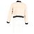 Sandro Paris Cher Topstitching Cropped Cardigan in Beige Viscose - view 6