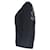 Schwarzer Baumwollpullover mit V-Ausschnitt und Kenzo Maxi-Logo  - Ansicht 2