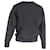 Iro Twisted Rundhals Pullover aus schwarzer Baumwolle  - Ansicht 3