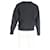 Iro Twisted Rundhals Pullover aus schwarzer Baumwolle  - Ansicht 6
