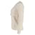 Timeless Chanel gestreifter, geschichteter Pullover aus ivory Wolle Weiß Roh - Ansicht 2