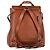 Sac à dos Chiltern en cuir marron Mulberry - vue 2