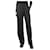 Autre Marque Black wool trousers - size UK 6  ref.1949147