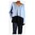 Amanda Wakeley Blauer zweifarbiger Kaschmirpullover - Größe XS - Ansicht 3