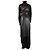 Sportmax Black sleeveless leather belted coat - size UK 4 - view 2