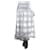 Autre Marque Navy blue Delphine nap midi skirt - size S Cotton  ref.1949159