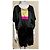 Joseph Schwarzes Seidenkimono-Kleid - Ansicht 4