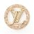Spilla Louis Vuitton LV Knight Louise Tresor Rosa D'oro - vista 2