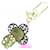 Louis Vuitton LV x YK Portecle Vivienne Infinity Dot Charm Multiple colors Golden Gold-plated Wood  ref.1949465