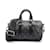 Louis Vuitton Keepall Bandouliere 25 Handbag Brown Black Leather Cloth  ref.1949497